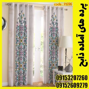 پنل هازان عرض 140 ارتفاع 190 طرح اسلیمی کد 696