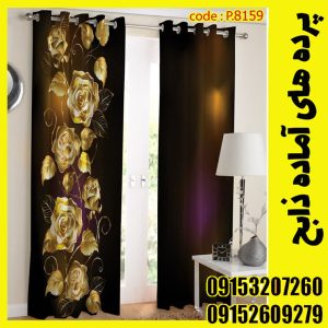 پنل هازان عرض 140 ارتفاع 190 طرح گل کد 8159