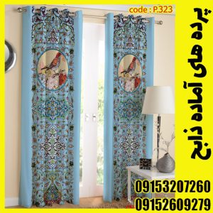 پنل هازان عرض 140 ارتفاع 190 طرح اسلیمی کد 323