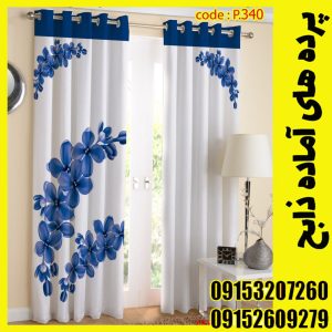 پنل هازان عرض 140 ارتفاع 190 طرح گل کد 340