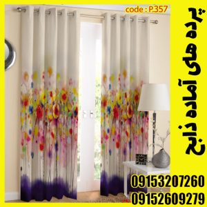 پنل هازان عرض 140 ارتفاع 190 طرح گل کد 357