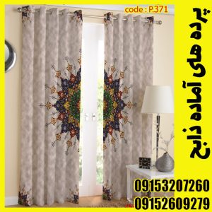 پنل هازان عرض 140 ارتفاع 190 طرح اسلیمی کد 371