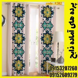 پنل هازان عرض 140 ارتفاع 190 طرح اسلیمی کد 382