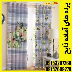 پنل هازان عرض 140 ارتفاع 190 طرح گل کد 407