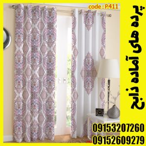 پنل هازان عرض 140 ارتفاع 190 طرح گل کد411