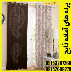 پنل هازان عرض 140 ارتفاع 190 طرح جقه کد 416