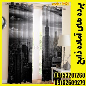 پنل هازان عرض 140 ارتفاع 190 طرح منظره کد 421