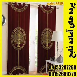 پنل هازان عرض 140 ارتفاع 190 طرح گلدوزی کد 459