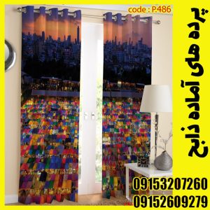 پنل هازان عرض 140 ارتفاع 190 طرح نمای شهر کد 486