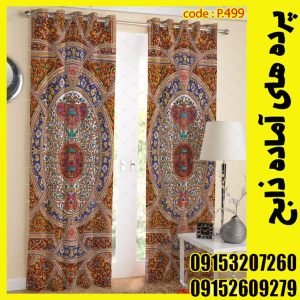 پنل هازان عرض 140 ارتفاع 190 طرح اسلیمی کد 499