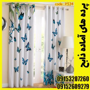 پنل هازان عرض 140 ارتفاع 190 طرح گل کد 534