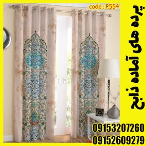 پنل هازان عرض 140 ارتفاع 190 طرح اسلیمی کد 554