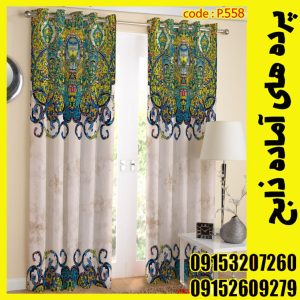 پنل هازان عرض 140 ارتفاع 190 طرح اسلیمی کد 558