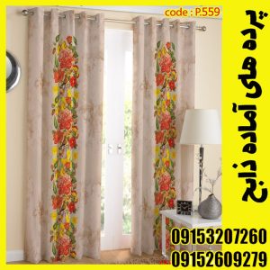 پنل هازان عرض 140 ارتفاع 190 طرح گل مرغ کد 559