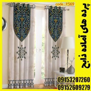 پنل هازان عرض 140 ارتفاع 190 طرح اسلیمی کد 569