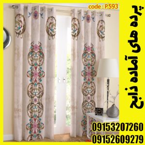 پنل هازان عرض 140 ارتفاع 190 طرح اسلیمی کد 593