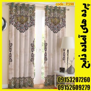 پنل هازان عرض 140 ارتفاع 190 طرح اسلیمی کد 598