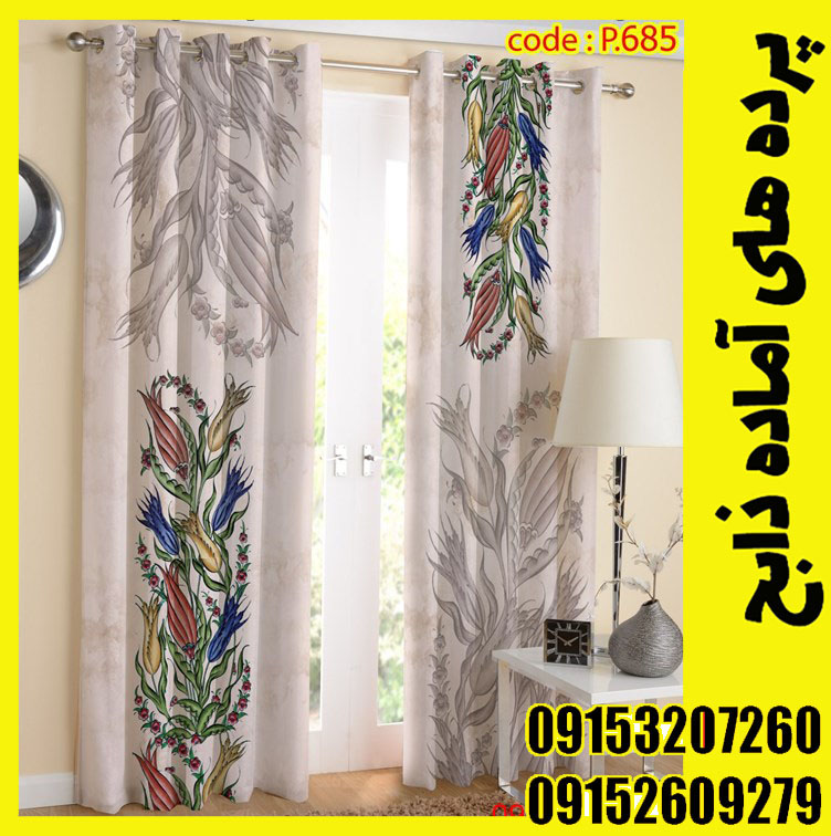 پنل هازان عرض 140 ارتفاع 190 طرح اسلیمی کد 685