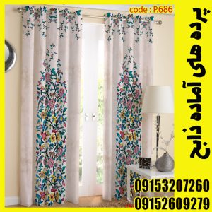 پنل هازان عرض 140 ارتفاع 190 طرح اسلیمی کد 686