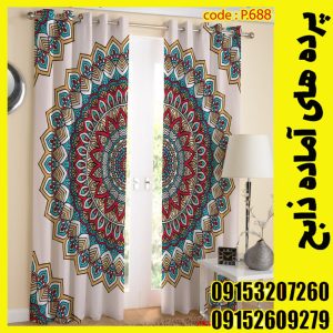 پنل هازان عرض 140 ارتفاع 190 طرح ماندلا کد 688