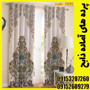 پنل هازان عرض 140 ارتفاع 190 طرح اسلیمی کد 695