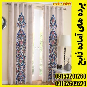 پنل هازان عرض 140 ارتفاع 190 طرح اسلیمی کد 699