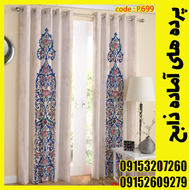 پنل هازان عرض 140 ارتفاع 190 طرح اسلیمی کد 699