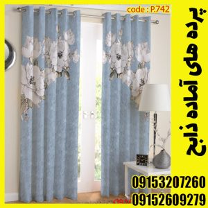 پنل هازان عرض 140 ارتفاع 190 طرح گل کد 742