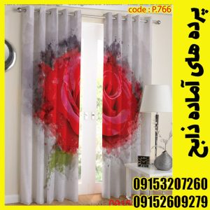 پنل هازان عرض 140 ارتفاع 190 طرح گل کد 766