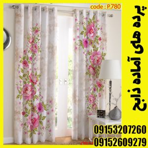 پنل هازان عرض 140 ارتفاع 190 طرح گل کد 780