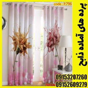 پنل هازان عرض 140 ارتفاع 190 طرح گل کد 796