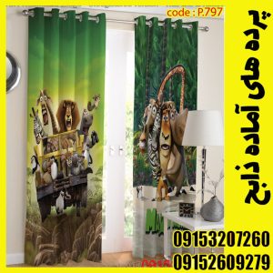 پنل هازان عرض 140 ارتفاع 190 طرح انیمیشن کد 797