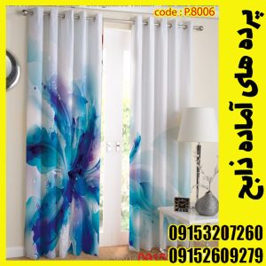 پنل هازان عرض 140 ارتفاع 190 طرح گل کد 8006