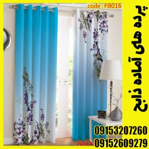 پنل هازان عرض 140 ارتفاع 190 طرح گل کد 8016