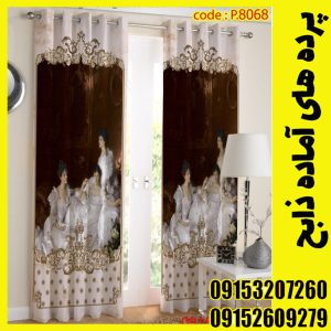 پنل هازان عرض 140 ارتفاع 190 طرح کلاسیک کد 8068