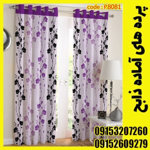 پنل هازان عرض 140 ارتفاع 190 طرح گل کد 8081