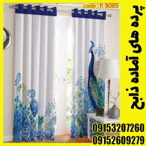 پنل هازان عرض 140 ارتفاع 190 طرح طاووس کد 8085