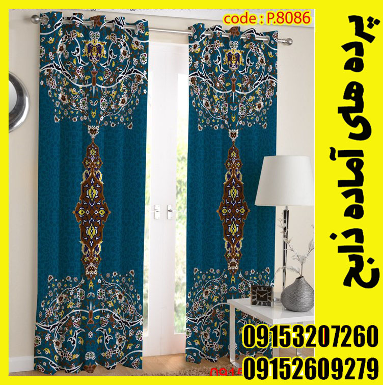 پنل هازان عرض 140 ارتفاع 190 طرح اسلیمی کد 8086