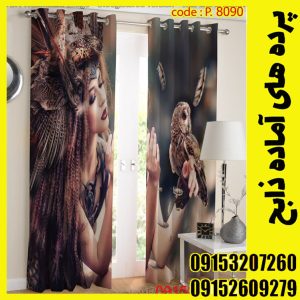 پنل هازان عرض 140 ارتفاع 190 طرح رخ کد 8090