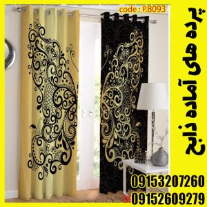 پنل هازان عرض 140 ارتفاع 190 طرح پروانه کد 8093