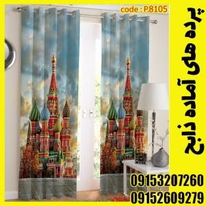 پنل هازان عرض 140 ارتفاع 190 طرح نمای شهر کد 8105