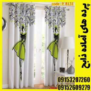 پنل هازان عرض 140 ارتفاع 190 طرح مانکن کد 8131