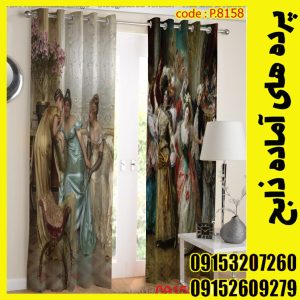 پنل هازان عرض 140 ارتفاع 190 طرح ایتالیایی کد 8158