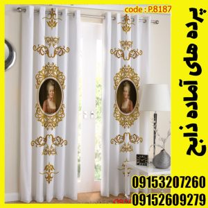 پنل هازان عرض 140 ارتفاع 190 طرح قاب کد 8187