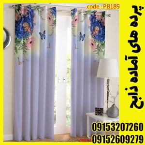 پنل هازان عرض 140 ارتفاع 190 طرح گل کد 8189