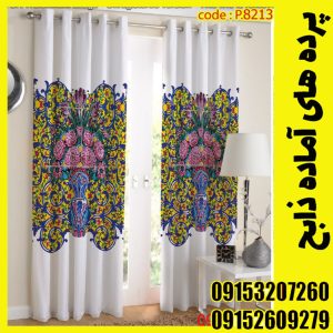 پنل هازان عرض 140 ارتفاع 190 طرح اسلیمی کد 8213