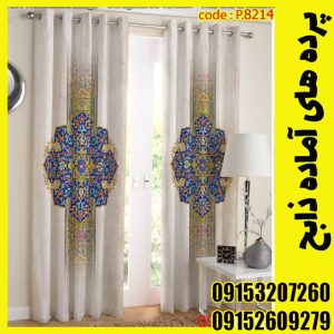 پنل هازان عرض 140 ارتفاع 190 طرح اسلیمی کد 8214