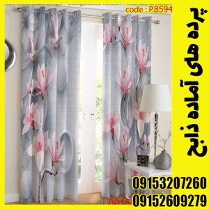 پنل هازان عرض 140 ارتفاع 190 طرح گل کد8594