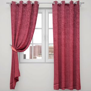 یک پنل مخمل شنل عرض 150 ارتفاع 280 دوخته شده پانچ شده کد 1009