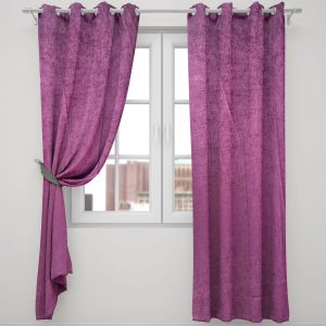 یک پنل مخمل شنل عرض 150 ارتفاع 280 دوخته شده پانچ شده کد 1011